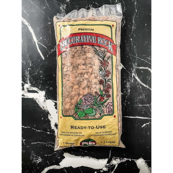 Uni-Gro Red Decorative Rock 1 Quart