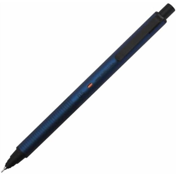 Uni Kuru Toga Metal Mechanical Pencil, Auto Lead Rotation, 0.5mm Fine Point, All-Metal Body, Silent Blue, M5KH1P.10$$Office