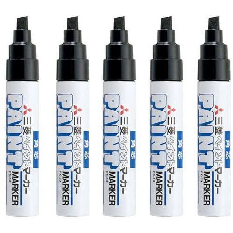 Uni-Paint PX-30 Oil-Based Paint Marker, Broad Point, Chisel Tip