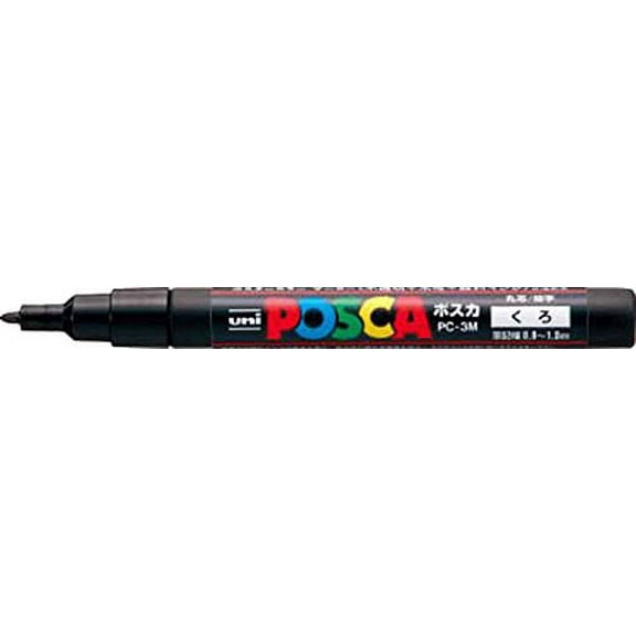 Uni Posca Aqueous fine PC-3M Black
