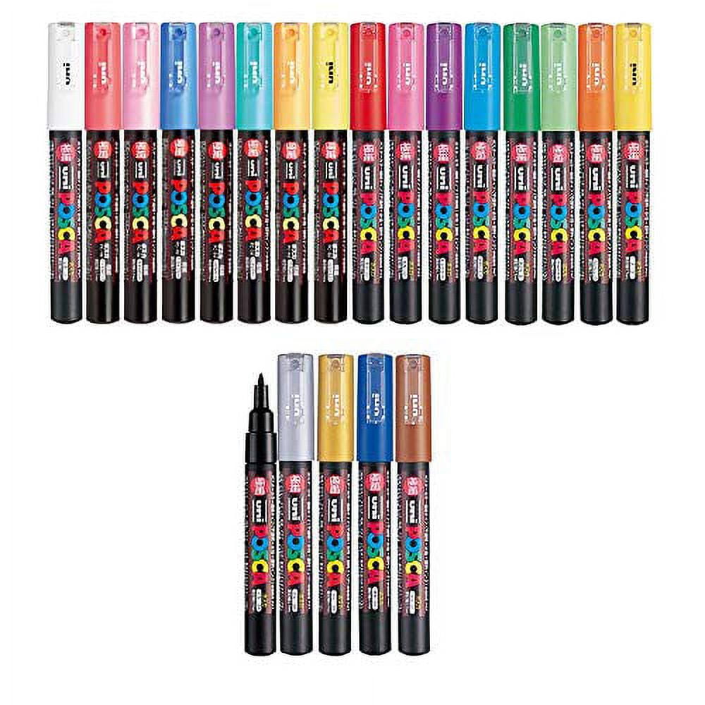 Uni Posca Paint Marker Full Range Bundle Set  Uni Posca Paint Marker Pen -  Uni - Aliexpress