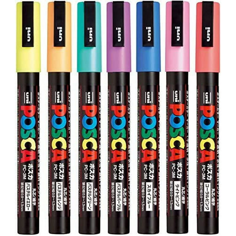 Uni POSCA Acrylic Paint Marker Pen 7/8 Colors Set — A Lot Mall