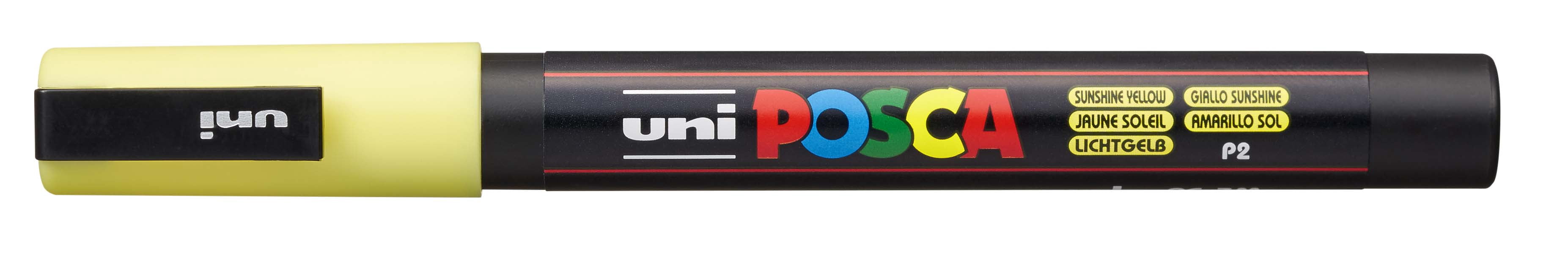 Sunshine Posca Uni Posca Paint Marker - Sunshine Yellow, Fine, Bullet Tip, 0.9-1.3 mm ...