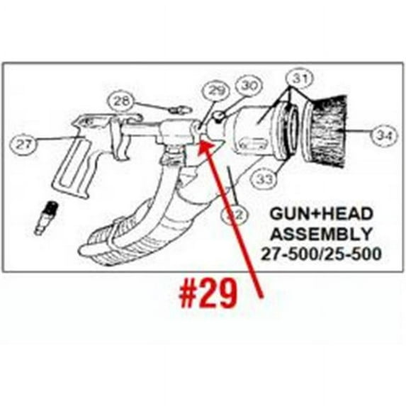 Uni-Ram UN52-010 Replacement Carbide Nozzle