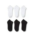 thumbnail image 1 of Uni Style Apparel Cotton No Show Ankle Socks 60 Pack Black and White Unisex, 1 of 2