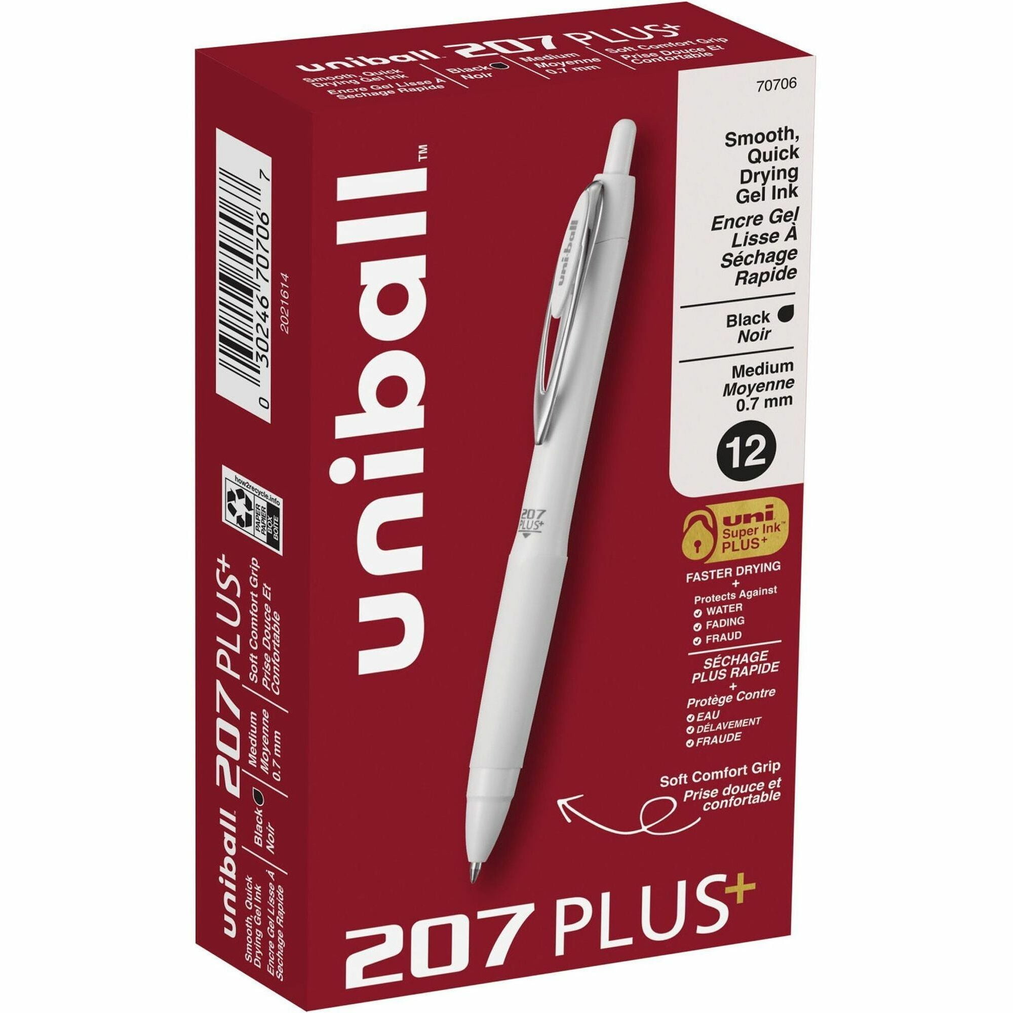 Pluma de Gel Paper Mate Kilométrico InkJoy .7 mm Rosa | Office Depot Mexico