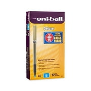 Uni-ball Deluxe Roller Ball Pens, 60027 Blue Ink, Micro Point 2-Pack