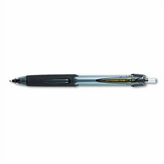 Uni-ball Power Tank RT Ballpoint Retractable Pen, Black, Bold, Dozen
