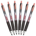 thumbnail image 1 of Uni-ball Signo 207 Retractable Gel Ink Rollerball Pens, Medium Point 0.7mm, Pack of 6 (Red), 1 of 2