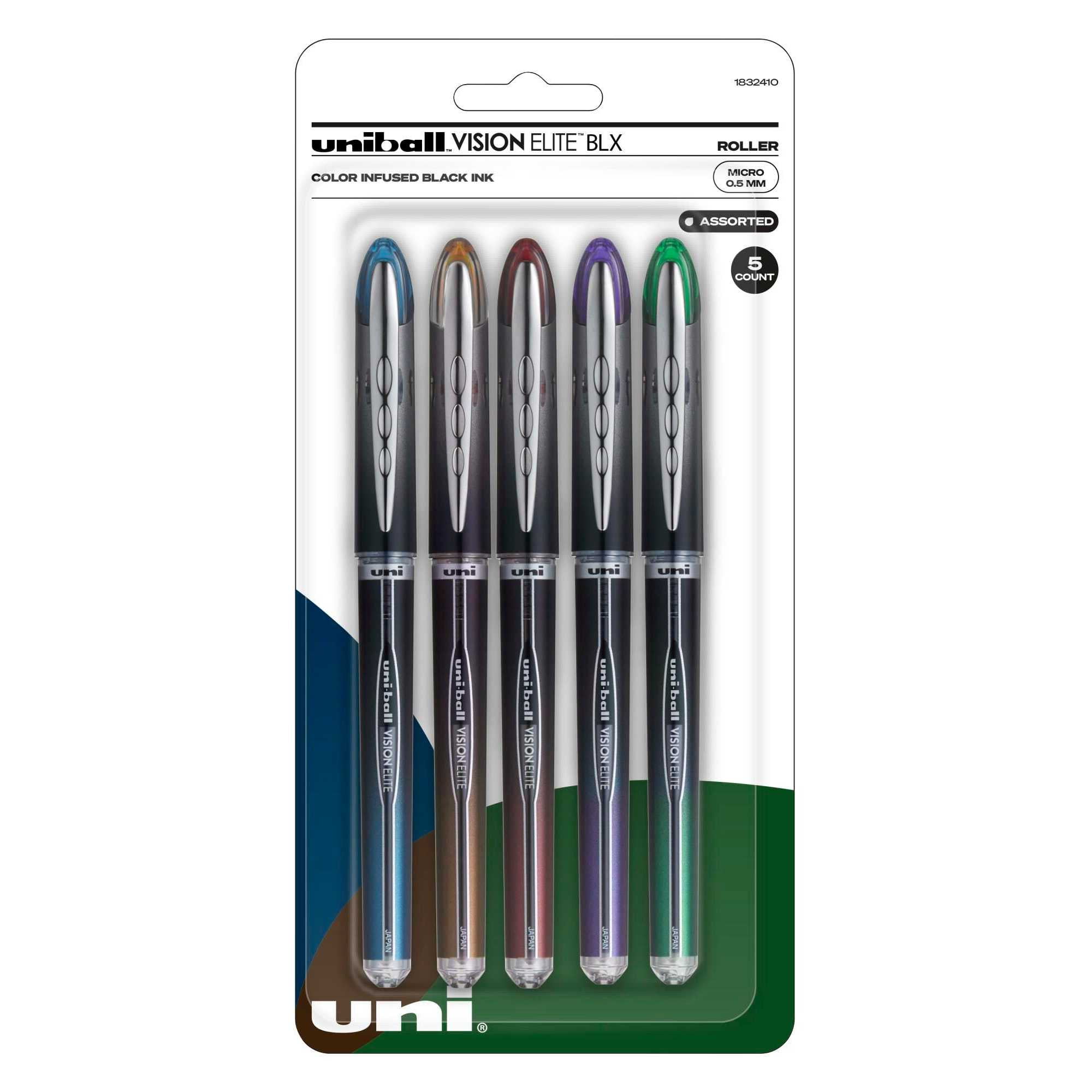 Uniball Vision Elite BLX Rollerball Pen Micro Point 938571