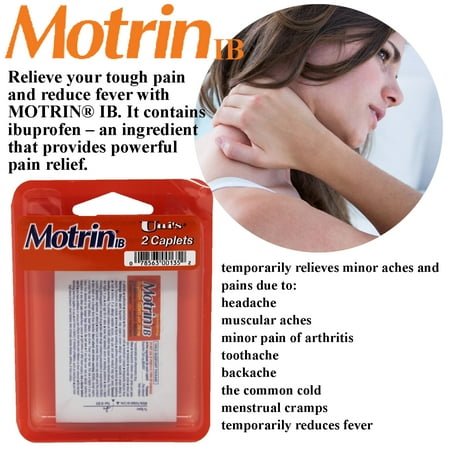 Uni's MotrinIB Headache Relief 6 Count Travel Packs