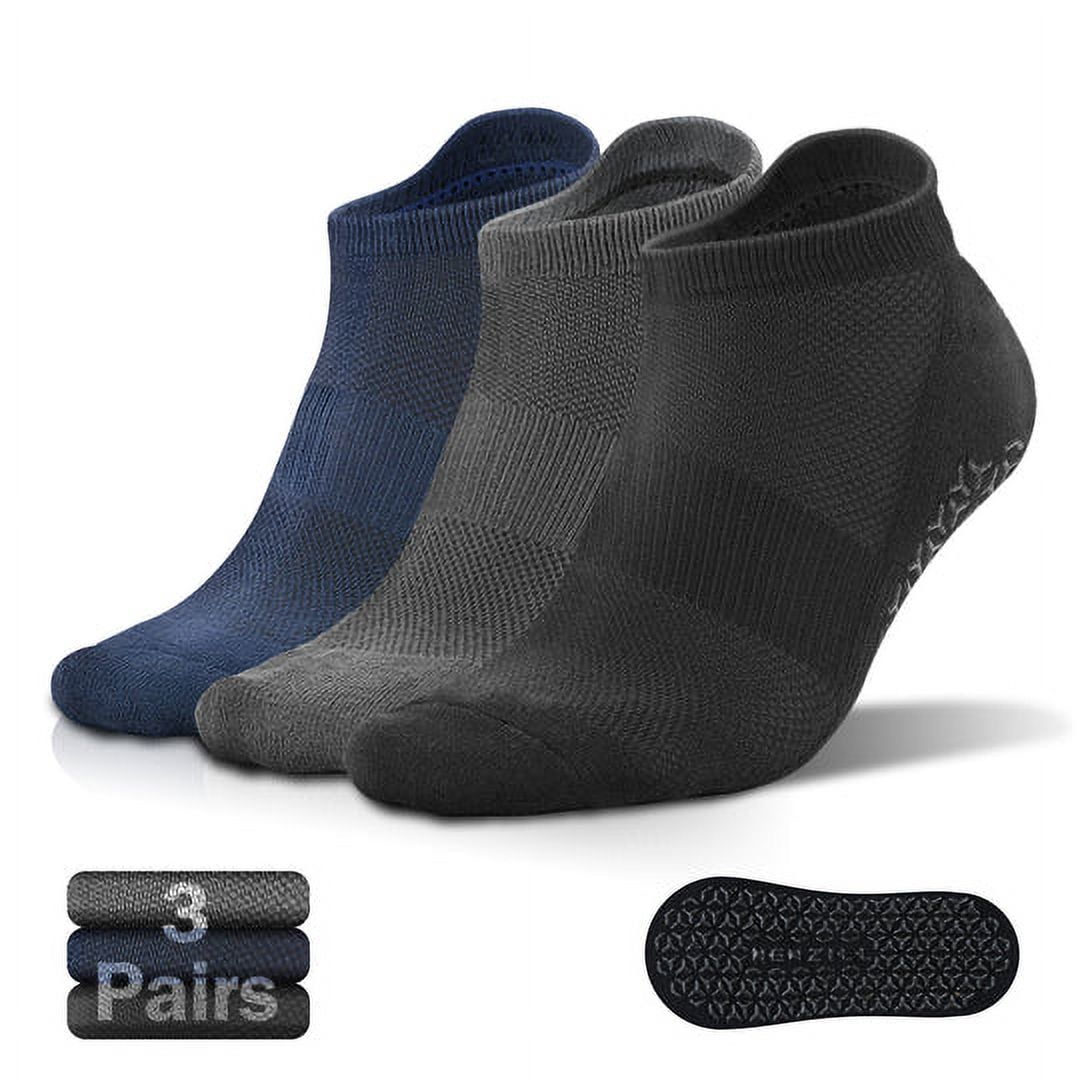 Uni-sex Non Slip Grip Yoga Socks Ideal for Pilates, Ballet, Dance, Barefoot  Workout - Walmart.com