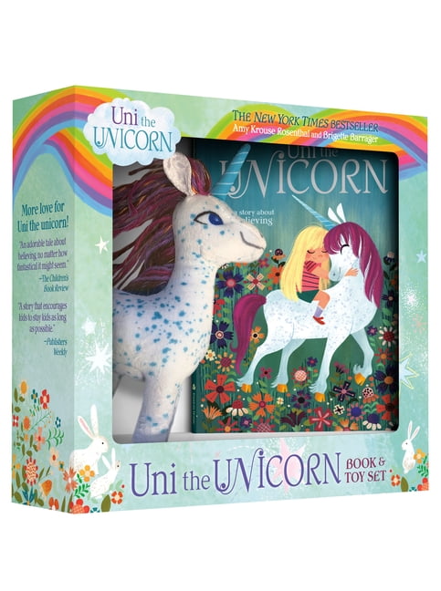 AMY KROUSE ROSENTHAL; BRIGETTE BARRAGER Uni the Unicorn Book and Toy Set