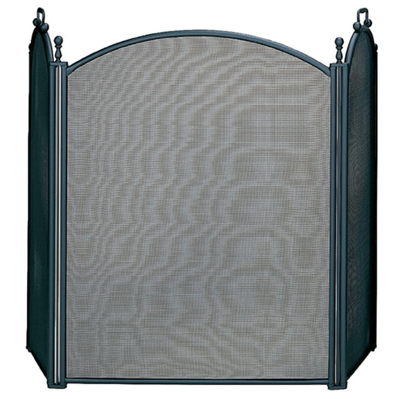 UniFlame 3 Fold Large Diameter Black Screen w - Woven Mesh