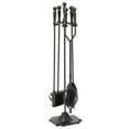thumbnail image 1 of UniFlame 5-Piece Black Finish Fireset with Ball Handles, 1 of 7