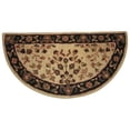 thumbnail image 1 of UniFlame Beige with Black Hand Tufted 100% Wool Rug, 1 of 2