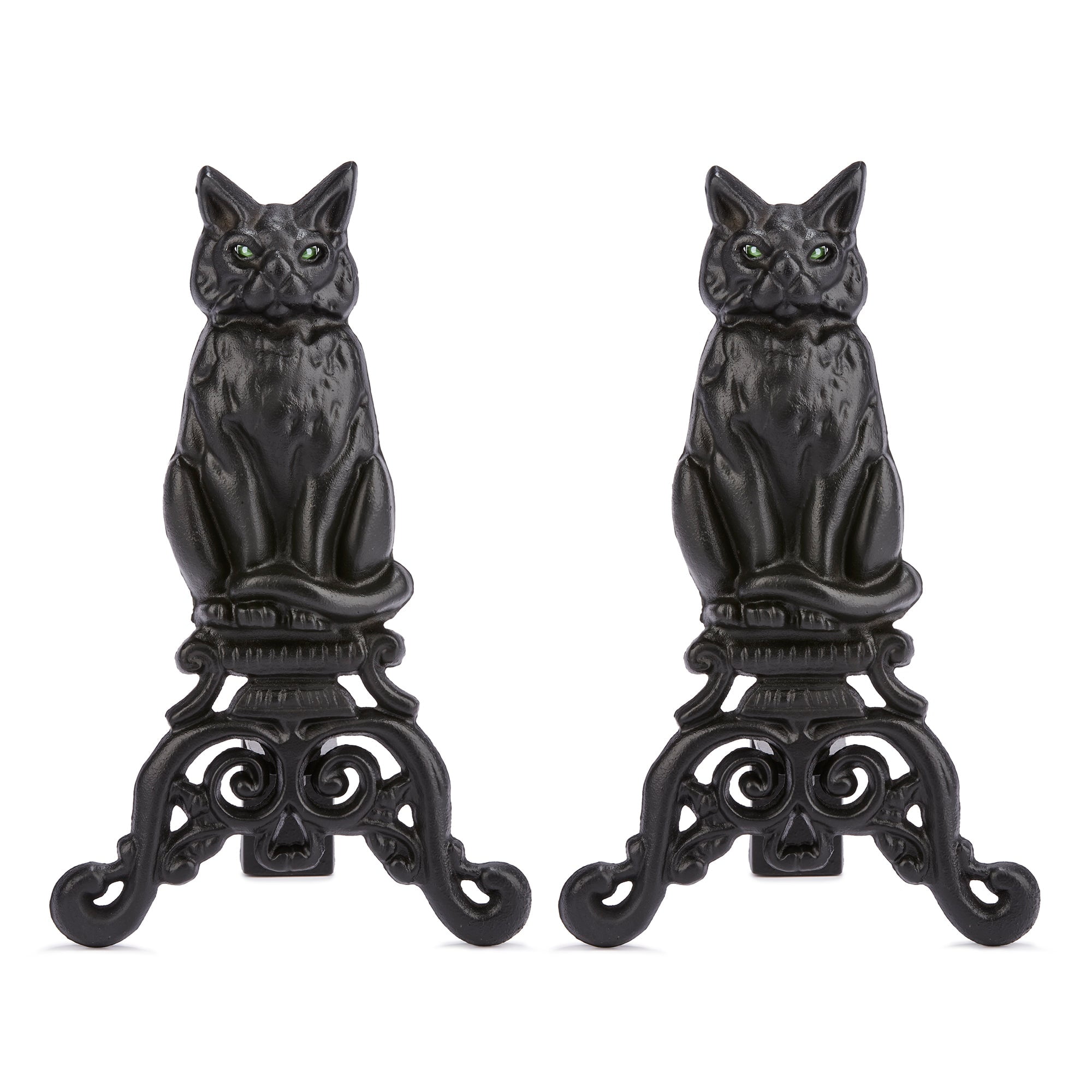 Cast Iron Cat Candle Holder