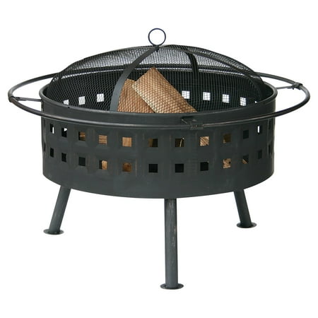 UniFlame Deep Pit Fire Pit , Aged Bronze