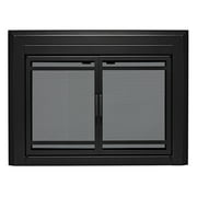 UniFlame Kendall Cabinet-style Fireplace Doors with Smoke Tempered Glass