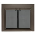 thumbnail image 1 of UniFlame "Roman" Bi-fold style Fireplace Doors with Smoke Tempered Glass, 1 of 9