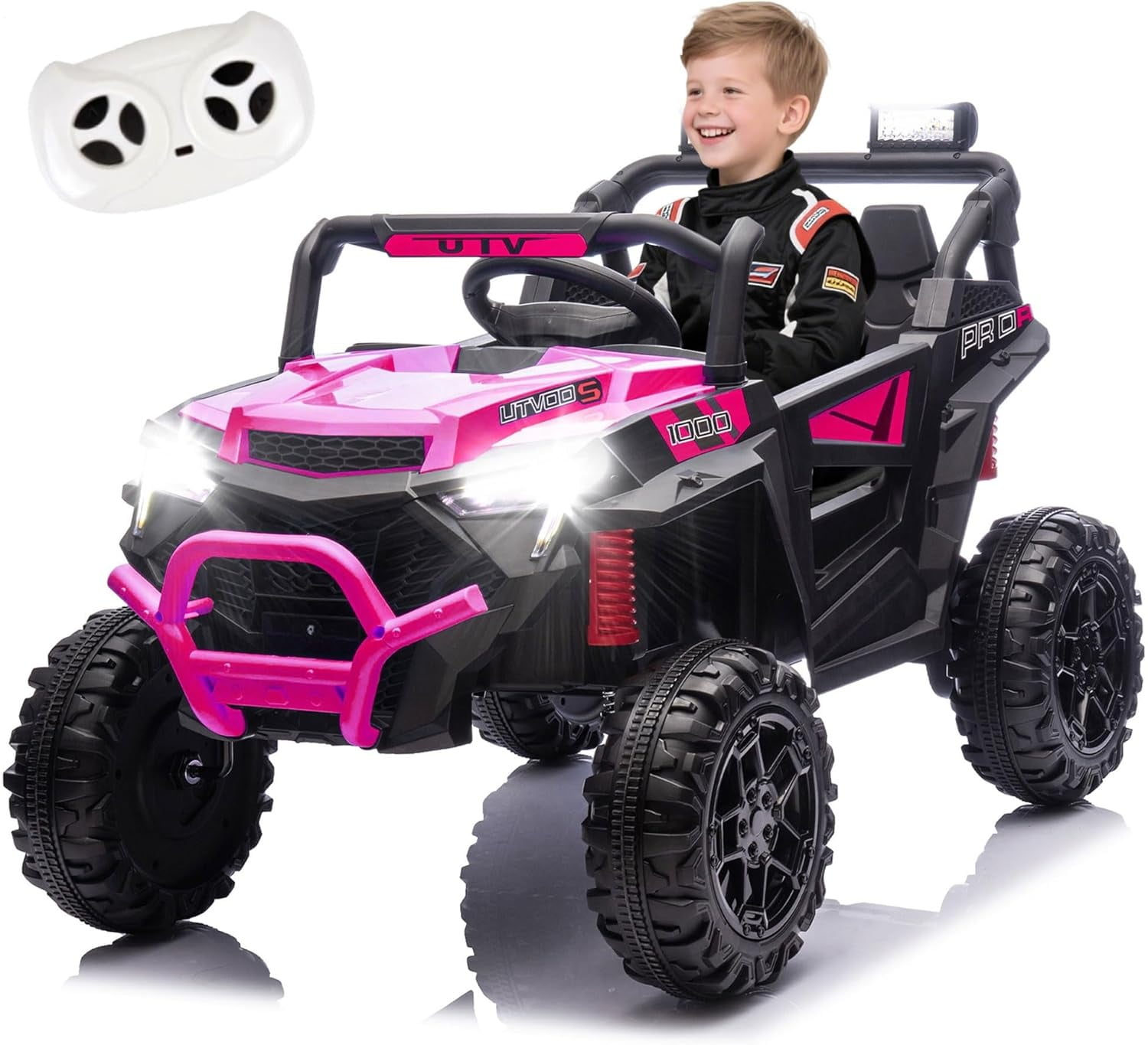 UniFun 24V 2x200W Kids Ride-On Electric UTV W/Parents Remote
