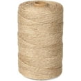 thumbnail image 1 of UniMall 1100FT Jute Twine String 2mm 3ply Natural Thin Twine for Craft Gardening Gift Wrapping Packing Material Wedding Christmas Decoration Bulk, 1 of 14