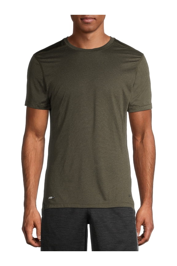 Men's Heather Training T-Shirt, up to Size 2XL