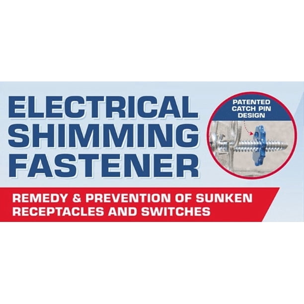 UniShim Electrical Shimming Fastener - Walmart.com
