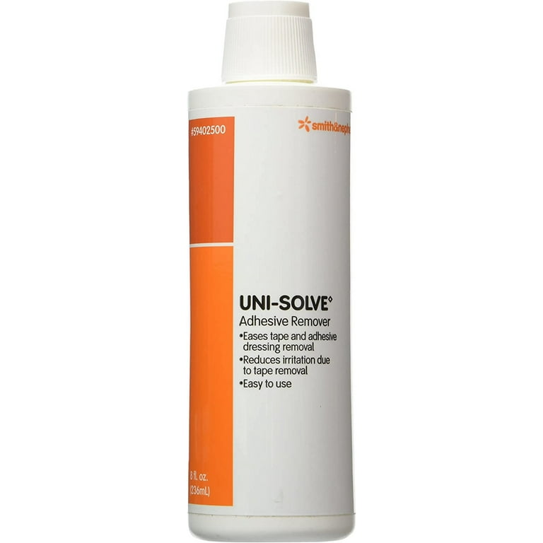 Uni-Solve Adhesive Remover (8 Ounce) Remove all Glue Types from  Ears_Wounds_Surgery Sites - Nature's Farmacy