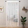thumbnail image 1 of UniVerse Beaded Curtain Beaded Curtains for Doorways Crystals Suitable for Interior Hanging Decoration and Partitions Closet Curtains (39"x79", White), 1 of 18