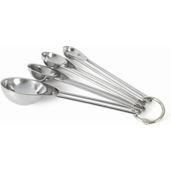 UniVerse Richburn 4 Piece Stainless Steel Measuring Spoons