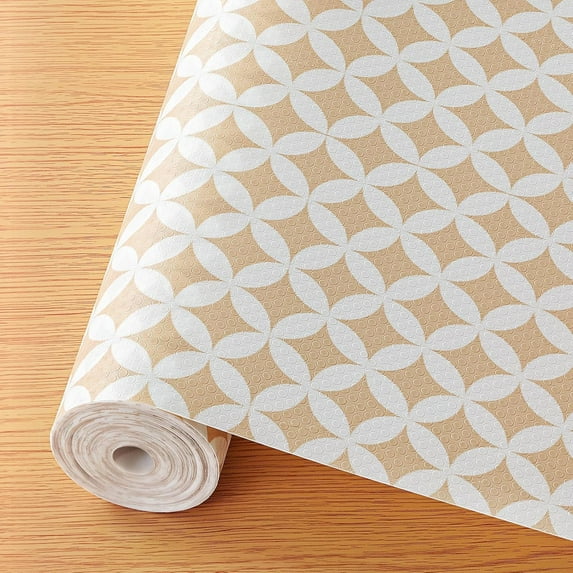 UniVerse Shelf Liner for Kitchen Cabinets – Non-Adhesive Waterproof EVA Liner for Drawers and Cabinets – Durable, Easy-to-Cut Shelf Paper with Modern Pattern