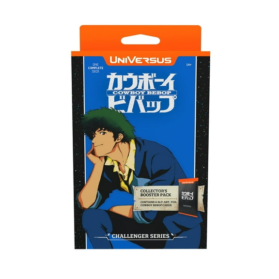 UniVersus: Challenger Series - Cowboy Bebop- Deck-Building Game, 2 Character Options, Spike & Faye, 60 Card Deck, UVS Games