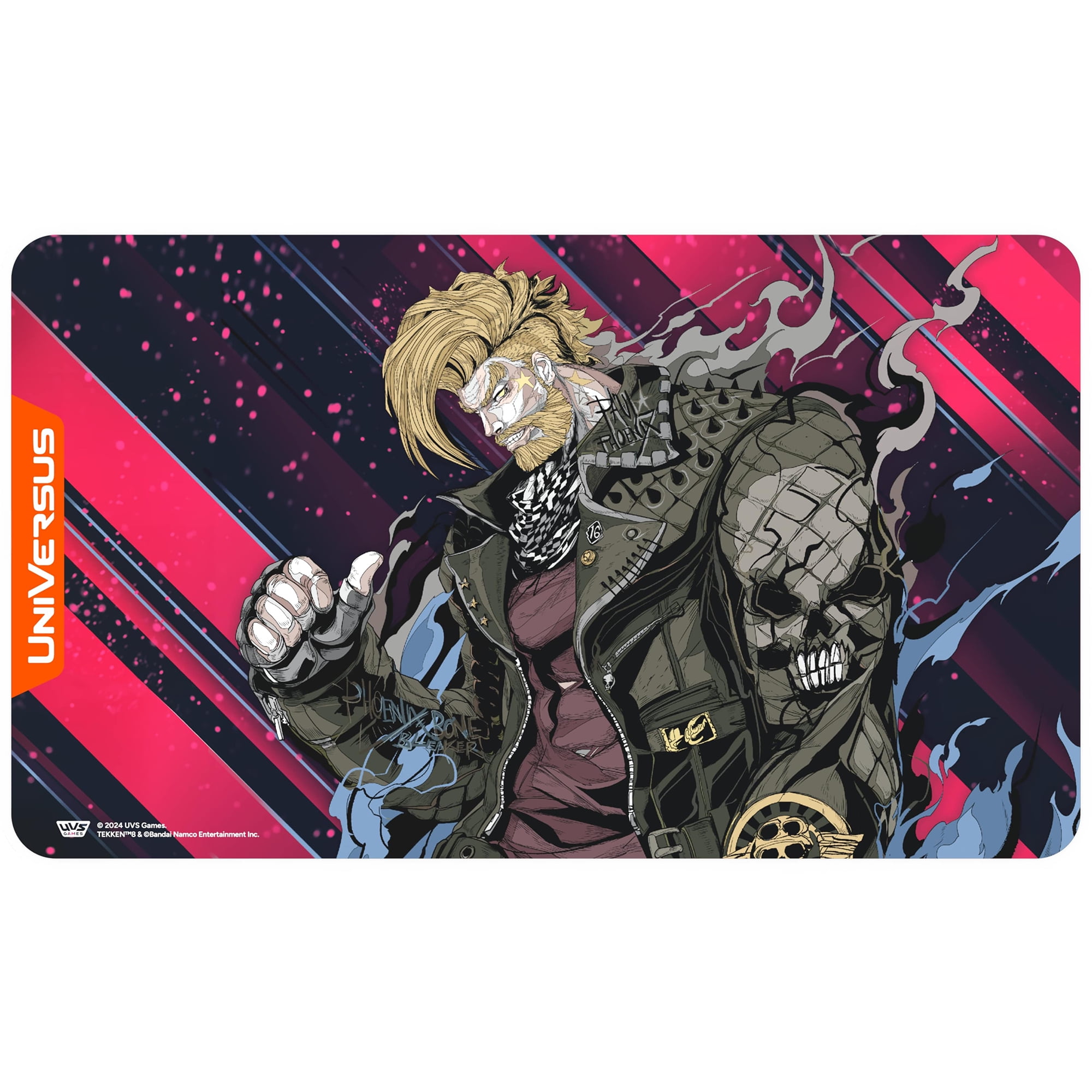 UniVersus: Tekken 8: Paul Playmat - 24 x 14 Neoprene Mat,, Rubber Backing, Tabletop Card Game Accessory, UVS Games, Licensed UniVersus: Tekken 8: Paul Playmat - 24 x 14 Neoprene Mat,, Rubber Backing, Tabletop Card Game Accessory, UVS Games, Licensed