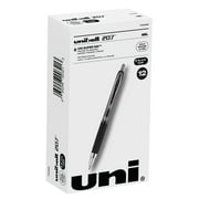 Uniball 207 Retractable Gel Pens, Bold Point (1.0mm), Black Ink Gel Pens, 12 Count