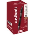 thumbnail image 1 of uniball 207 Retractable Gel Pens, Medium Point (0.7mm), Black Ink, 36 Count, 1 of 6