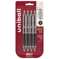 thumbnail image 1 of uniball 207 Retractable Gel Pens, Medium Point (0.7mm), Black Ink, 4 Count, 1 of 7