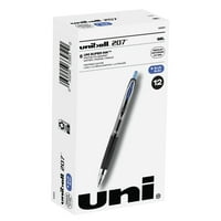 Deals on 12-Count Uniball 207 Retractable Gel Pens Medium Point 0.7mm