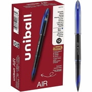 uniball Air Porous Point Pens, Fine Point, 0.7mm, Blue Ink, 12 Count