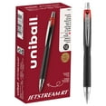 thumbnail image 1 of uniball Jetstream RT Retractable Ballpoint Pens, Medium Point (1.0mm), Red Ink, 12 Count, 1 of 4
