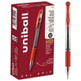 thumbnail image 1 of uniball Roller Grip Rollerball Pens, Medium Point (0.7mm), Red Ink, 12 Count, 1 of 6