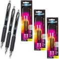 thumbnail image 1 of Uniball Signo 207 0.7mm Black Gel Ink Rollerball Pens 33950 with 3 Packs of Refills 70207, 1 of 1