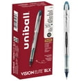 thumbnail image 1 of uniball Vision Elite BLX Rollerball Pens, Bold Point (0.8mm), Blue-Black Ink, 12 Count, 1 of 6