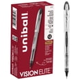 thumbnail image 1 of Uniball Vision Elite Rollerball Pens, Bold Point (0.8mm), Black Ink, 12 Count, 1 of 7