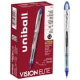 thumbnail image 1 of uniball™ Vision Elite Rollerball Pens, Bold Point (0.8mm), Blue, 12 Pack, 1 of 7