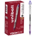thumbnail image 1 of uniball Vision Elite Rollerball Pens, Bold Point (0.8mm), Violet Ink, 12 Count, 1 of 9