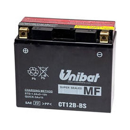 Unibat Maintenance-Free Battery with Acid CT12B-BS for Triumph Tiger 1215 Explorer XC 2012-2013