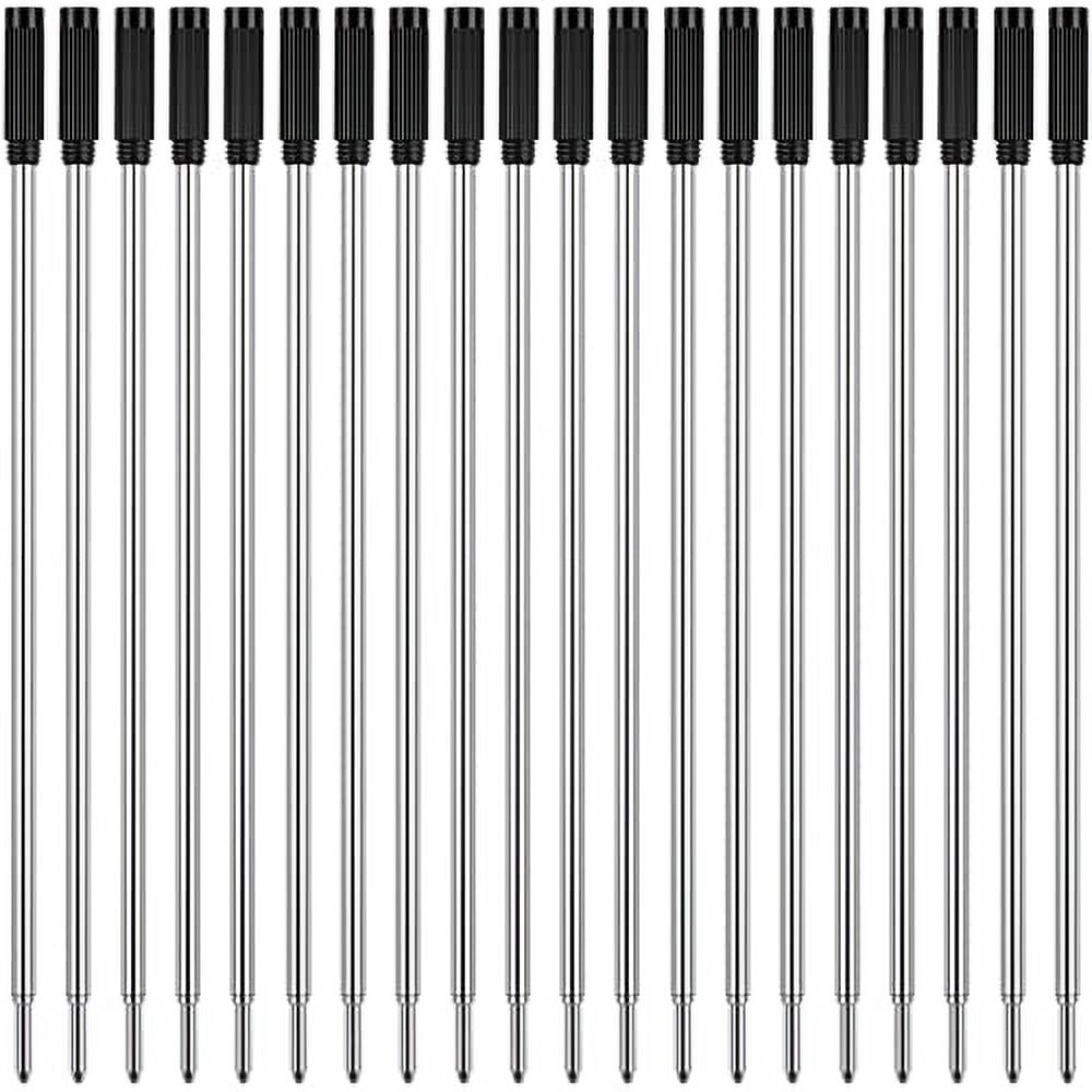 Unibene Cross Compatible Ballpoint .. Pen Refills 20 Pack, .. 1.0mm