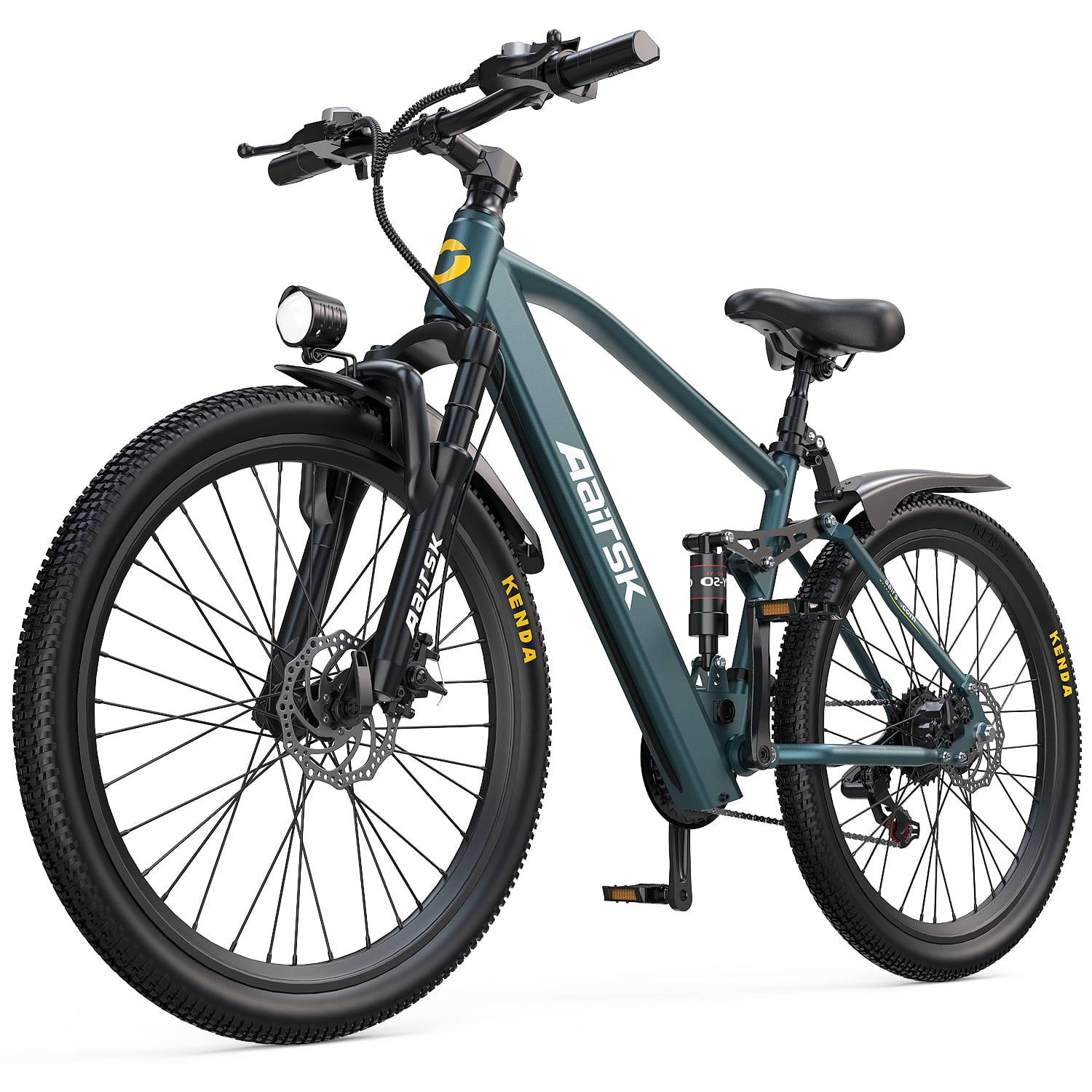 Unibike 24'' Electric Bike, 400W Ebike for Adults, 35 Miles 25MPH Electric Bicycle with 36V 13Ah Battery, 21 Speed