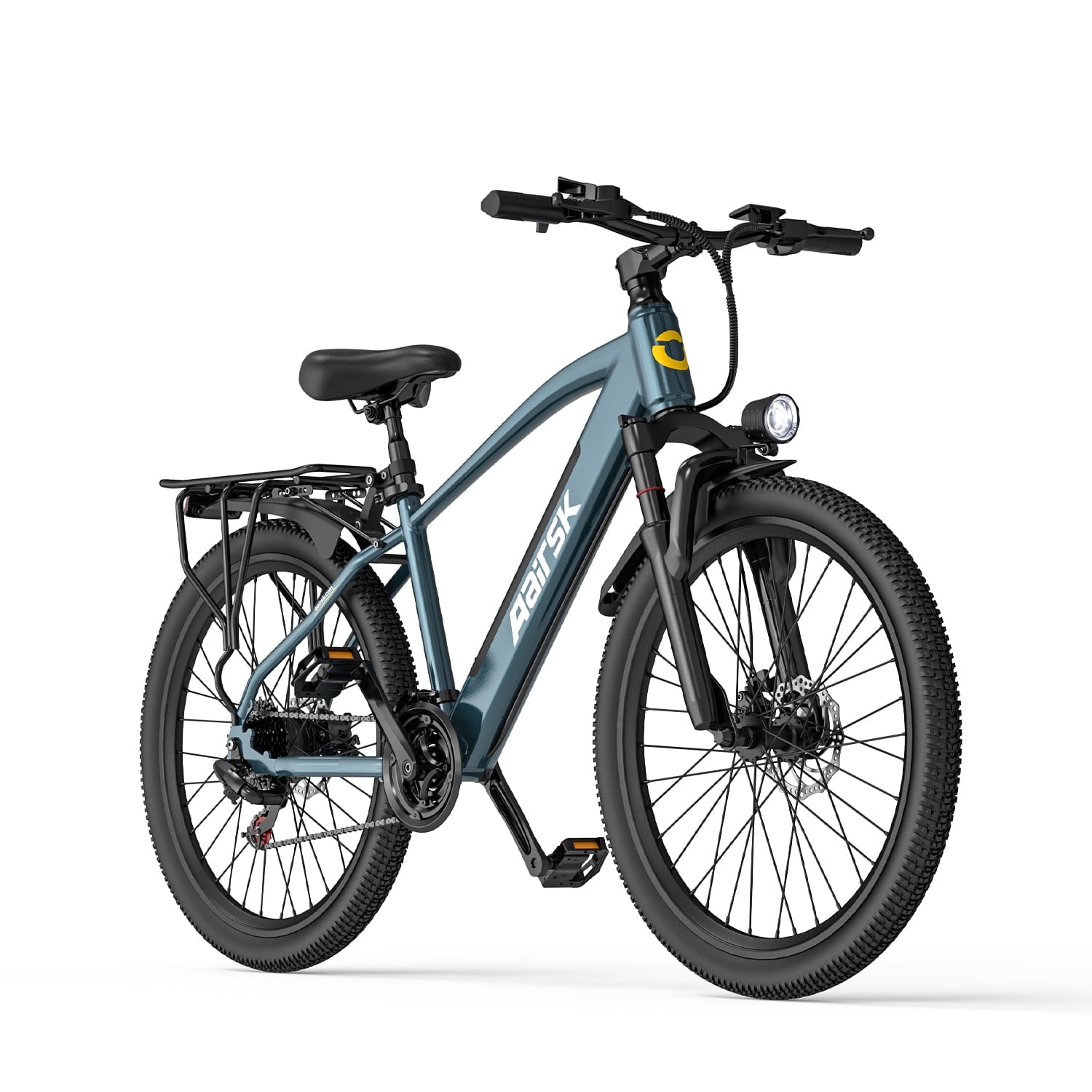 Unibike 250W Electric Bike for Adults, 36V 13AH Removeable Battery, 26'' City Bicycle, 15MPH Commuter Men Ebike